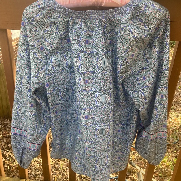 Talbots cotton pullover blouse - Picture 2 of 8